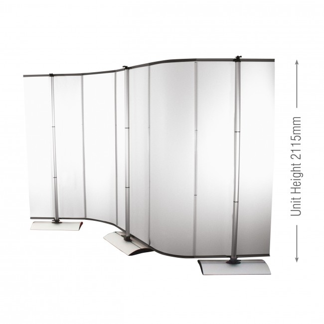 snake_no_design_1 Modular Linking Banner Exhibition Stand