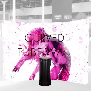 Exhibition Curved Tube Wall