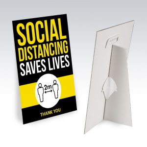 2m Social Distancing Foamex
